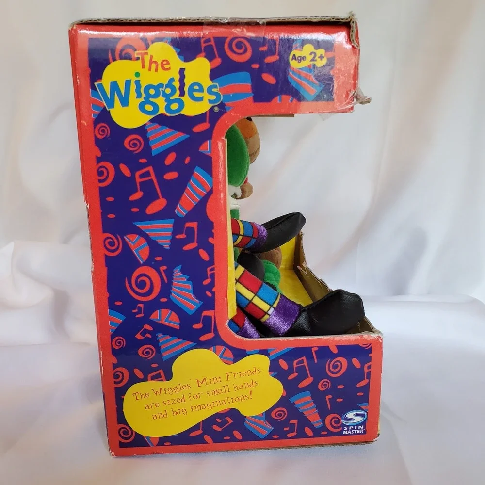 The Wiggles Mini Friends Henry Octopus Dorothy Dinosaur Wags Dog Plush Toys 2003
